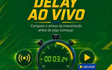 Teste de delay ao vivo